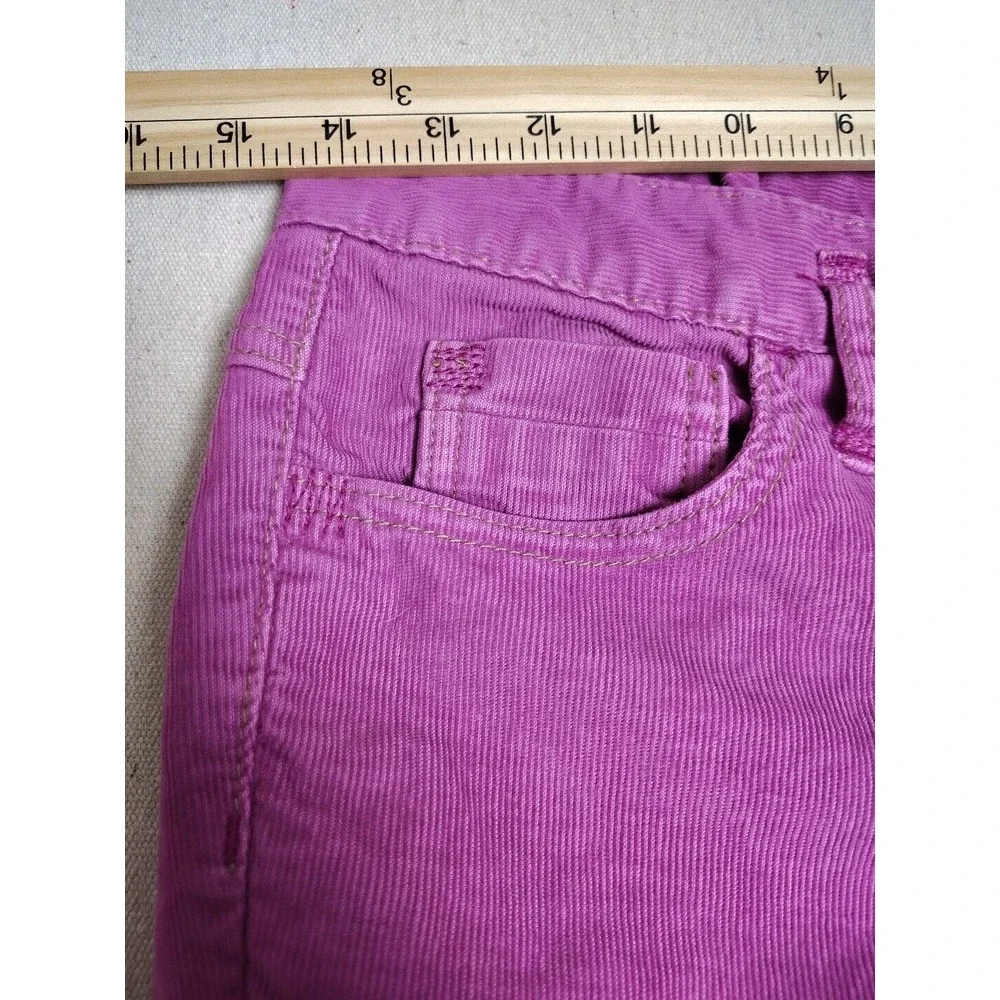 We The Free Free People Women's Pink Corduroy Low Rise‎ Tapered Pants Size W29 V